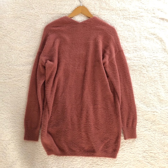 Forever 21 soft mauve pink cardigan - Picture 2 of 6